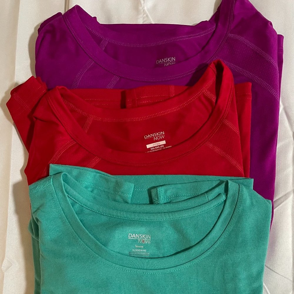 Danskin Short Sleeve Tees 3 pieces